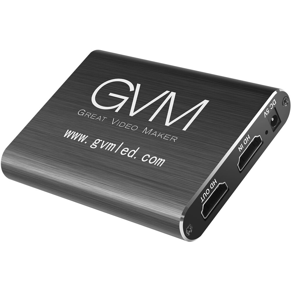 Устройство видеозахвата GVM 4K HDMI - USB 3.0
Устройство видеозахвата GVM 4K HDMI - USB 3.0