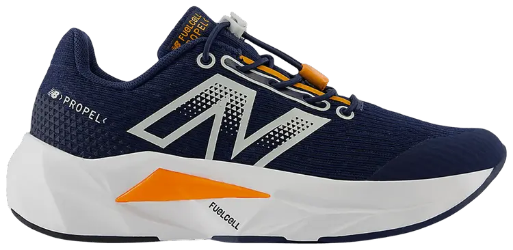 Кроссовки New Balance FuelCell Propel v5 Bungee Lace Little Kid Wide 'Navy Sun Glow', синий
Кроссовки New Balance FuelCell Propel v5 Bungee Lace Little Kid Wide 'Navy Sun Glow', синий