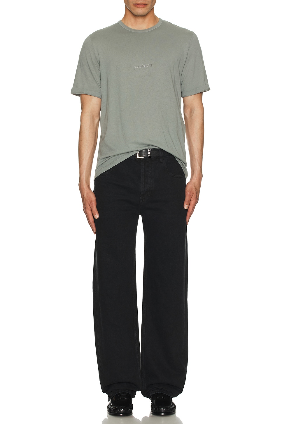 Футболка с коротким рукавом Saint Laurent, Gris Vert Blanchi
Футболка с коротким рукавом Saint Laurent, Gris Vert Blanchi