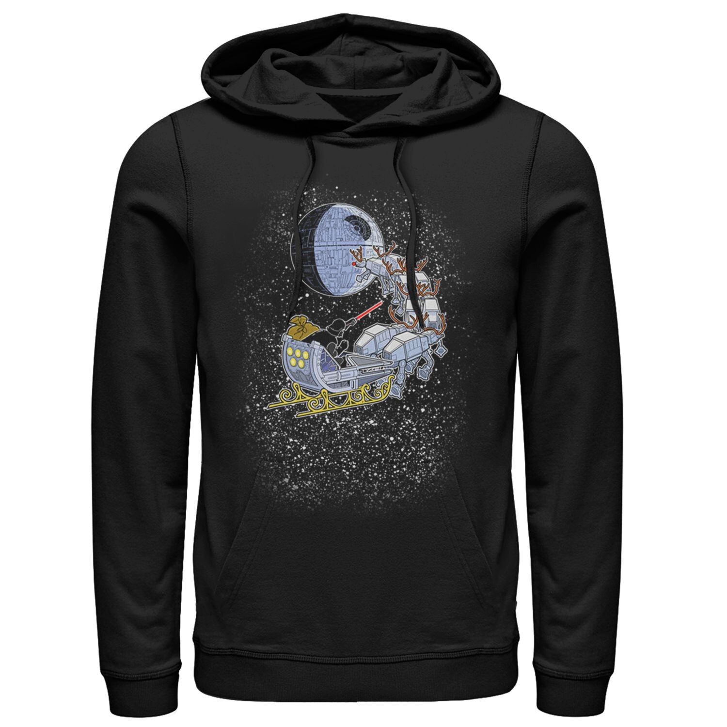 Мужская толстовка с капюшоном «Звездные войны: Дарт Вейдер», сани «Звезда Смерти» Licensed Character
Мужская толстовка с капюшоном «Звездные войны: Дарт Вейдер», сани «Звезда Смерти» Licensed Character