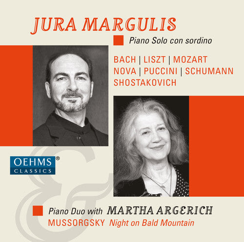 CD диск Bach, J.S. / Margulis / Argerich: Jura Margulis & Martha Argerich - Piano con Sordino
CD диск Bach, J.S. / Margulis / Argerich: Jura Margulis & Martha Argerich - Piano con Sordino