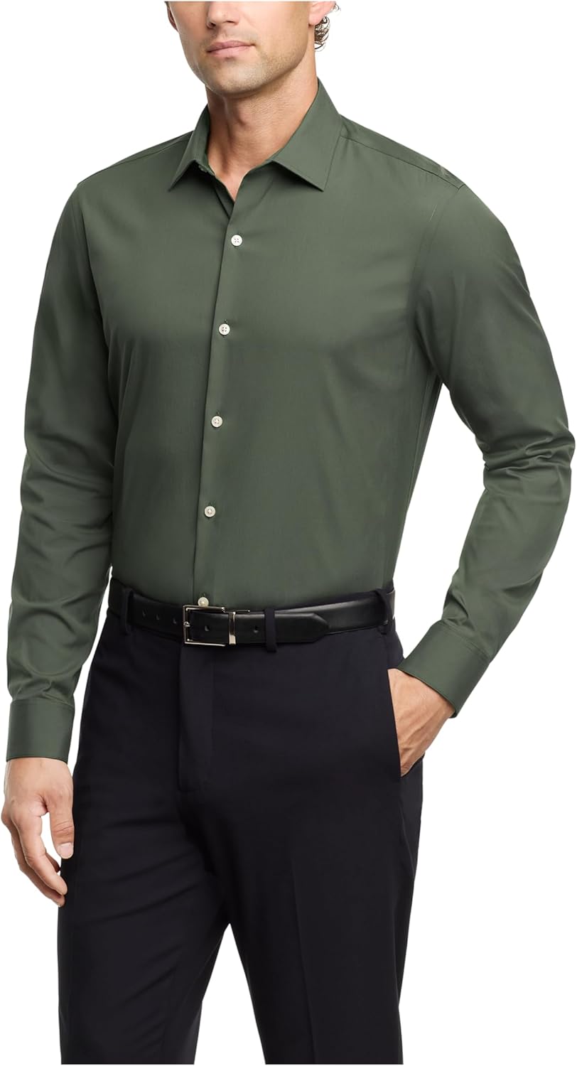 Мужская рубашка Calvin Klein, очень тонкая, эластичная, Hunter
Мужская рубашка Calvin Klein, очень тонкая, эластичная, Hunter