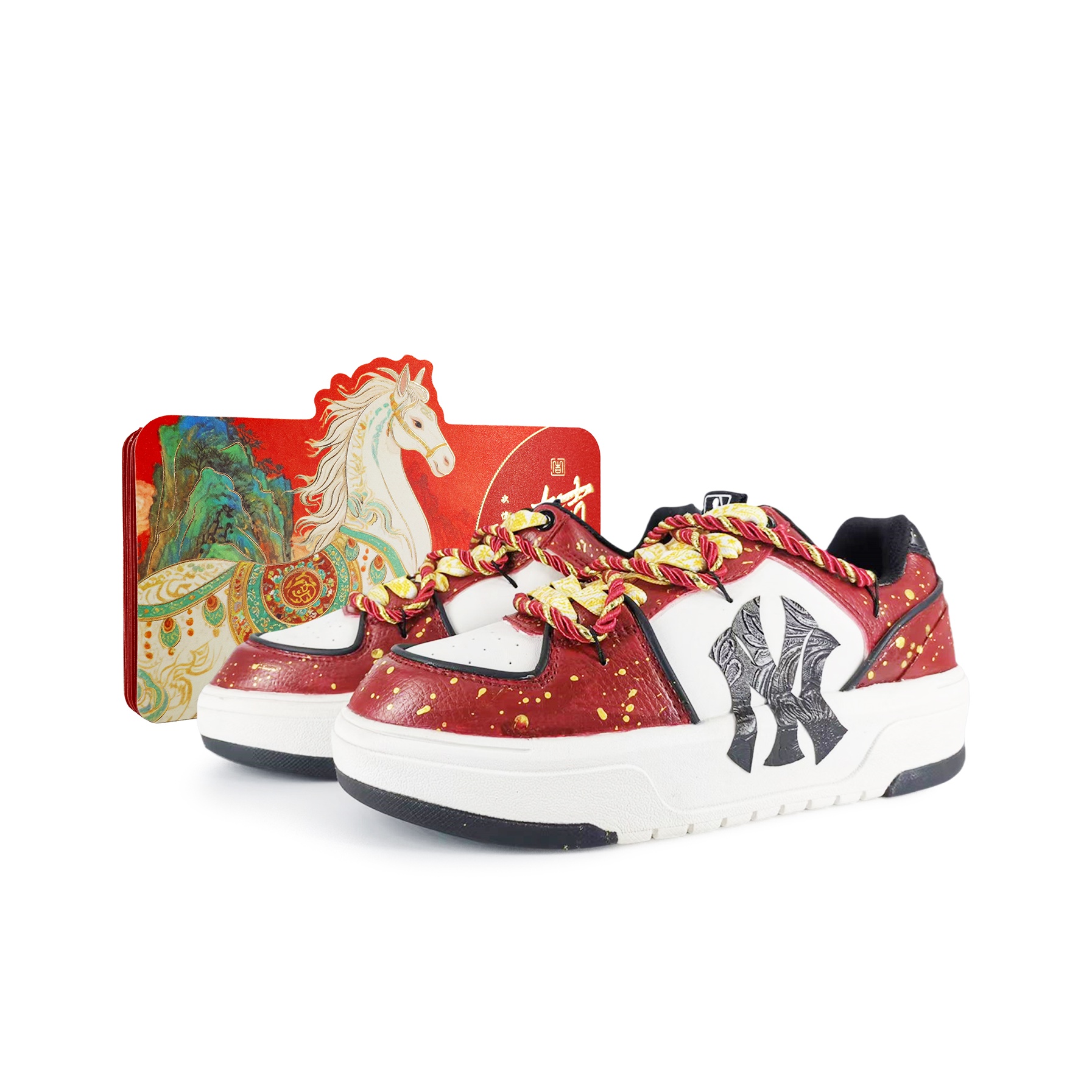 MLB Кроссовки для скейтбординга Chunky Liner EIGHT% Welcome Spring, устойчивые к истиранию, низкие, унисекс, красные
MLB Кроссовки для скейтбординга Chunky Liner EIGHT% Welcome Spring, устойчивые к истиранию, низкие, унисекс, красные