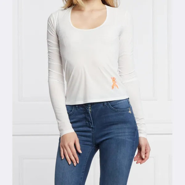 Блузка стандартного кроя Patrizia Pepe, белый
Блузка стандартного кроя Patrizia Pepe, белый