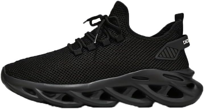 Мужские спортивные кроссовки с шнуровкой, однотонные, легкие и дышащие, с мягкой подошвой, подходят для активного отдыха на улице, бега и походов Hoalox, черный
Мужские спортивные кроссовки с шнуровкой, однотонные, легкие и дышащие, с мягкой подошвой, подходят для активного отдыха на улице, бега и походов Hoalox, черный