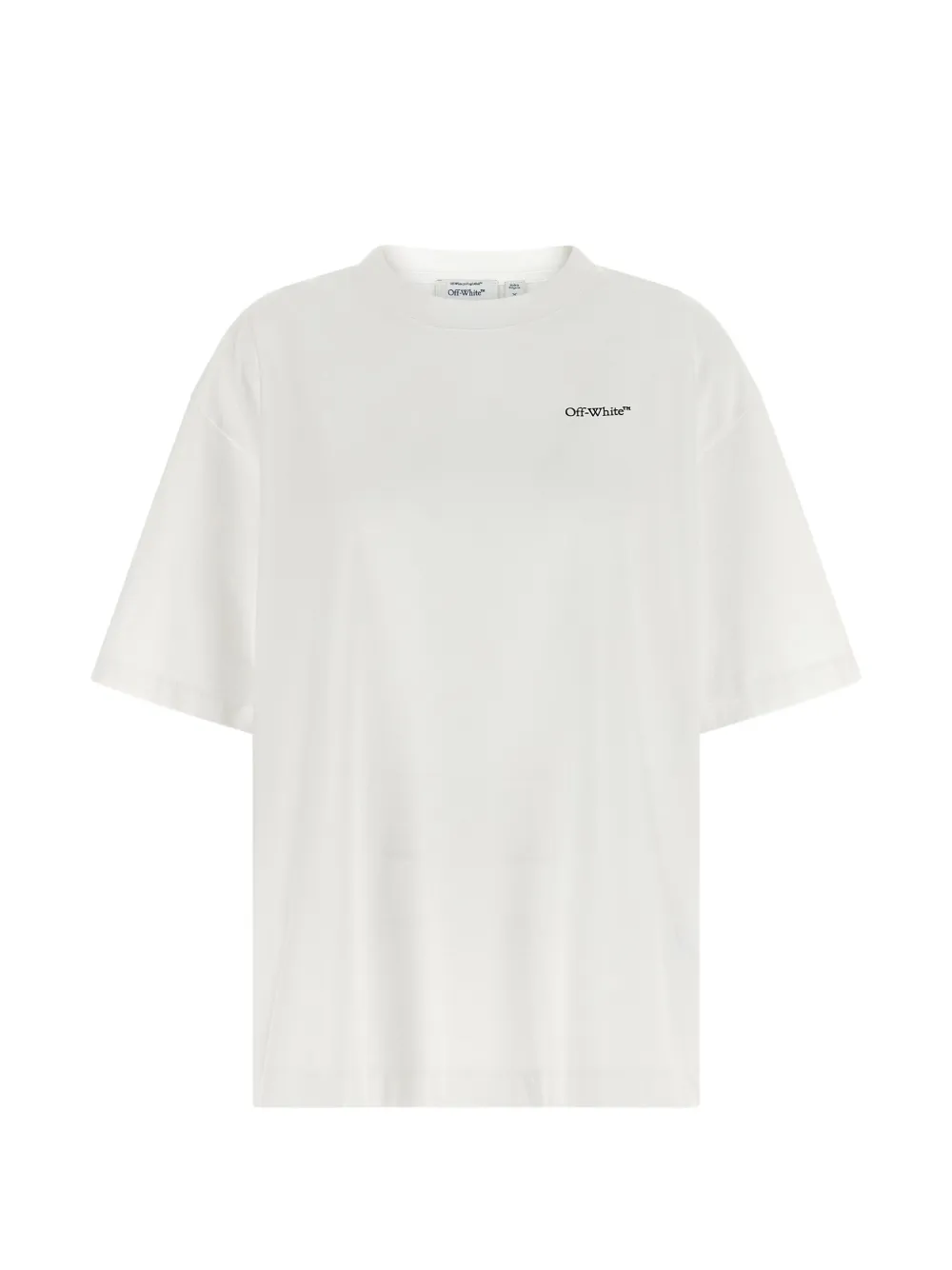 Футболка с логотипом Off-White, белый
Футболка с логотипом Off-White, белый