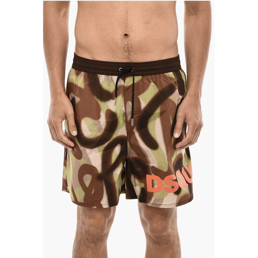 Плавки-шорты с логотипом и рисунком распылением краски Dsquared2, Multicolor
Плавки-шорты с логотипом и рисунком распылением краски Dsquared2, Multicolor