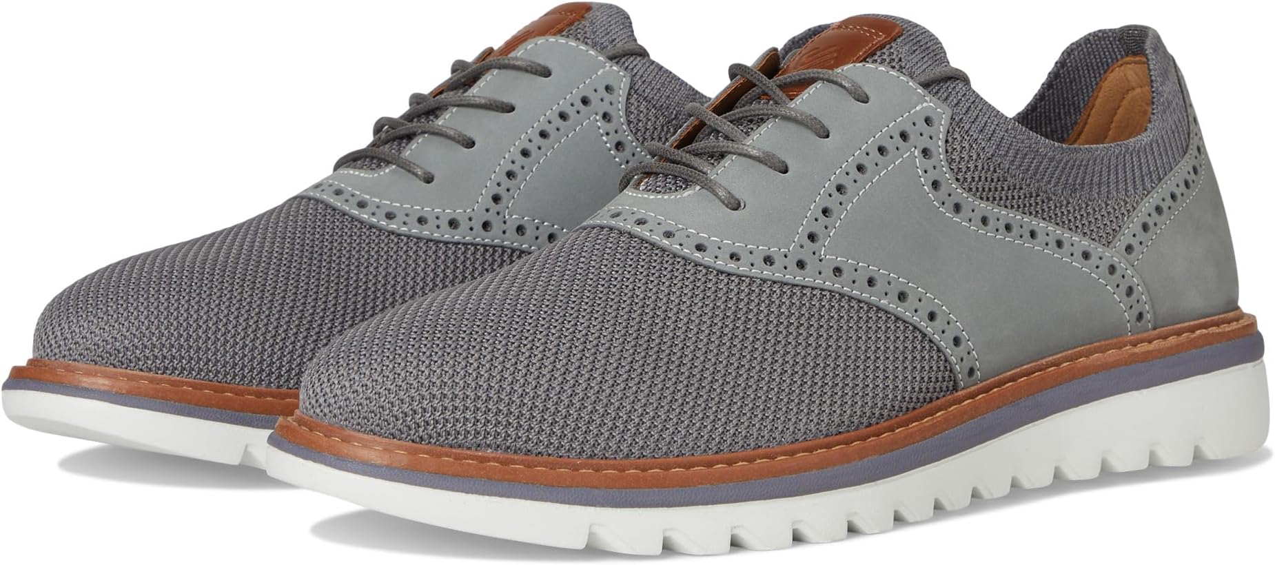 Кроссовки Johnston & Murphy Braydon Knit Saddle, цвет Gray Knit/Nubuck
Кроссовки Johnston & Murphy Braydon Knit Saddle, цвет Gray Knit/Nubuck