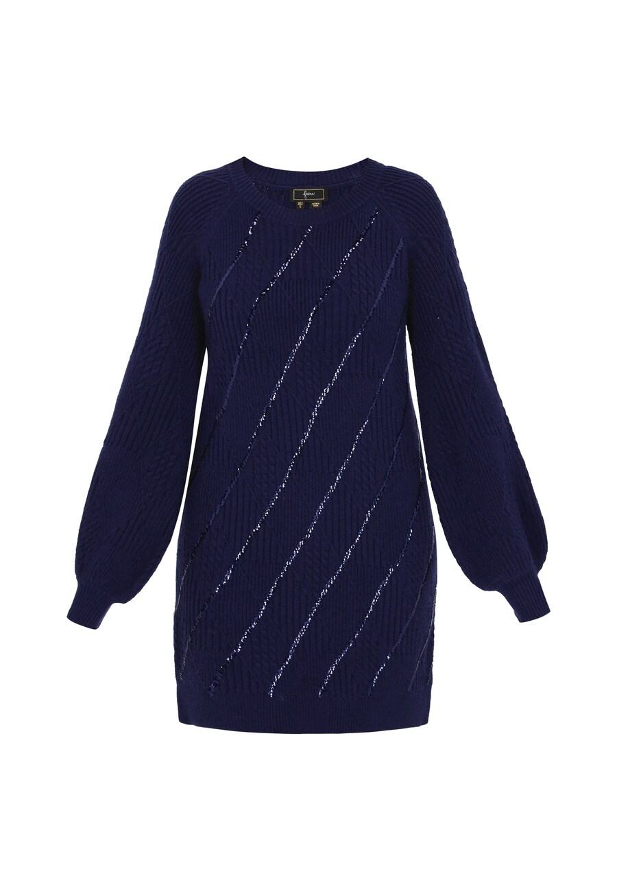 Вязаное платье faina, темно-синий
Вязаное платье faina, темно-синий