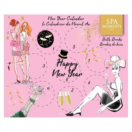 Набор игристых бомбочек для ванны, 8x50 г Spa Moments, Pink Prosecco
Набор игристых бомбочек для ванны, 8x50 г Spa Moments, Pink Prosecco