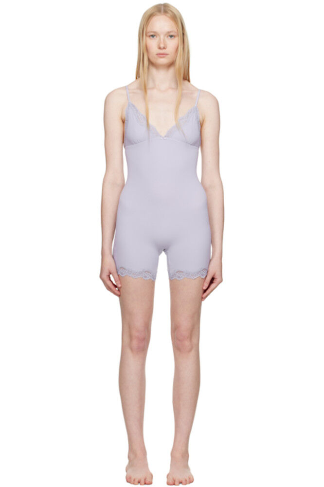 Фиолетовый комбинезон-комбинезон с треугольными вставками, подходит всем SKIMS
Фиолетовый комбинезон-комбинезон с треугольными вставками, подходит всем SKIMS