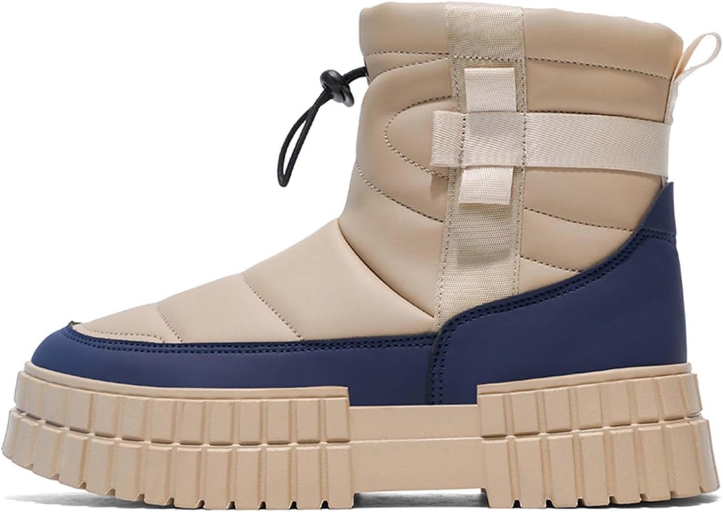 Мужские зимние снежные ботинки, водонепроницаемые, для холодной погоды с подкладкой из искусственного меха Generic, хаки
Мужские зимние снежные ботинки, водонепроницаемые, для холодной погоды с подкладкой из искусственного меха Generic, хаки