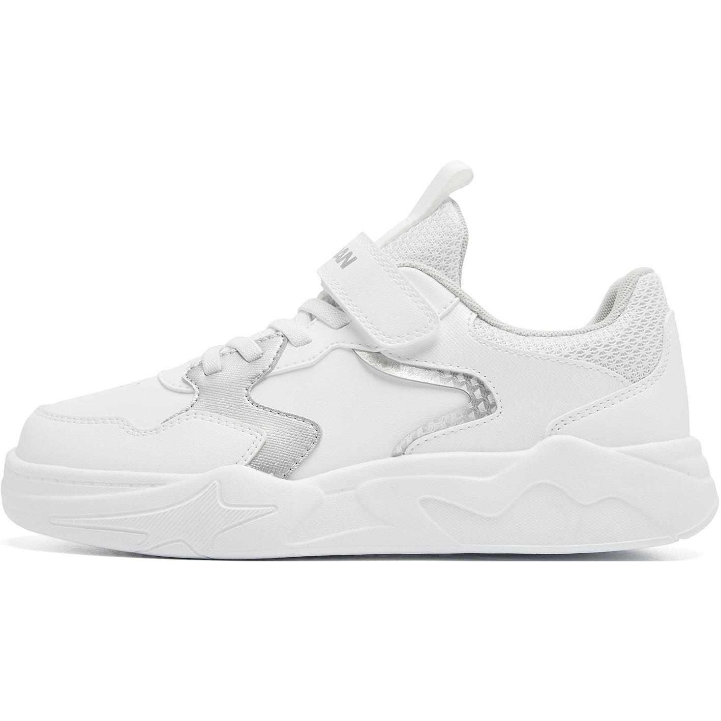 Детские противоскользящие износостойкие низкие кроссовки для скейтбординга QIAODAN, белый/серебряный
Детские противоскользящие износостойкие низкие кроссовки для скейтбординга QIAODAN, белый/серебряный