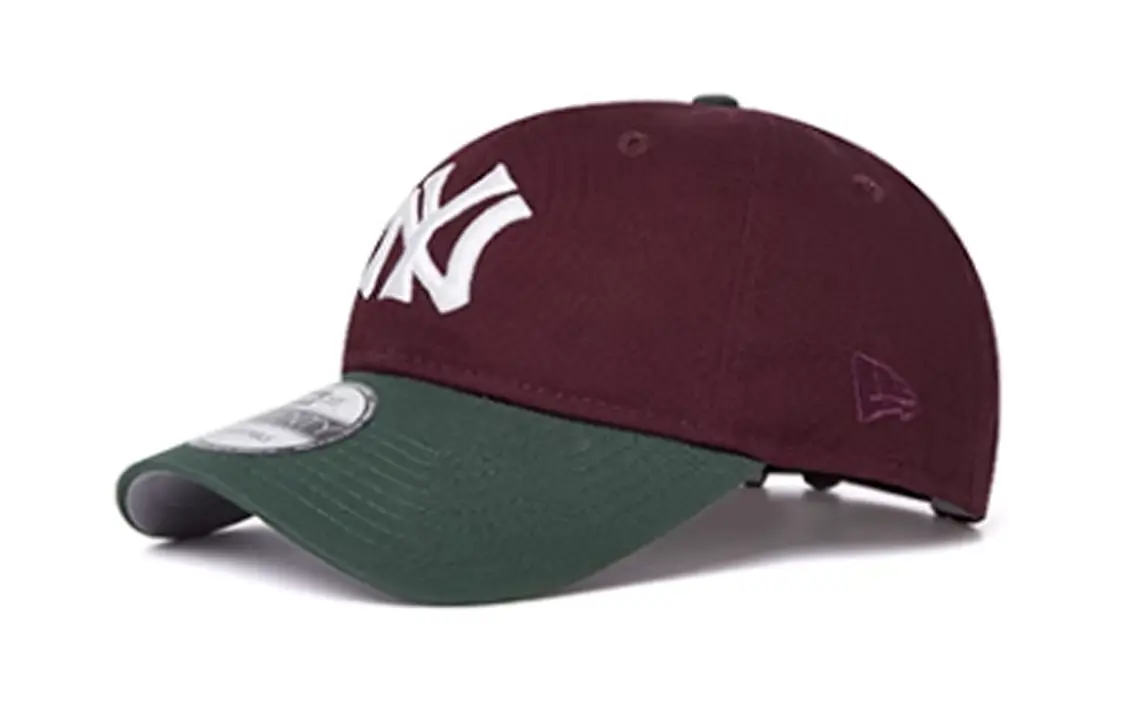 New Era Бейсболка унисекс бордовая, Burgundy 
New Era Бейсболка унисекс бордовая, Burgundy