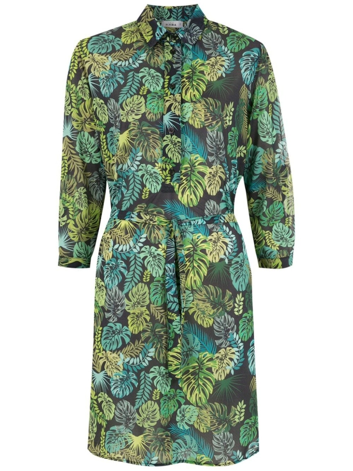 Amir Slama платье-рубашка с принтом, зеленый
Amir Slama платье-рубашка с принтом, зеленый