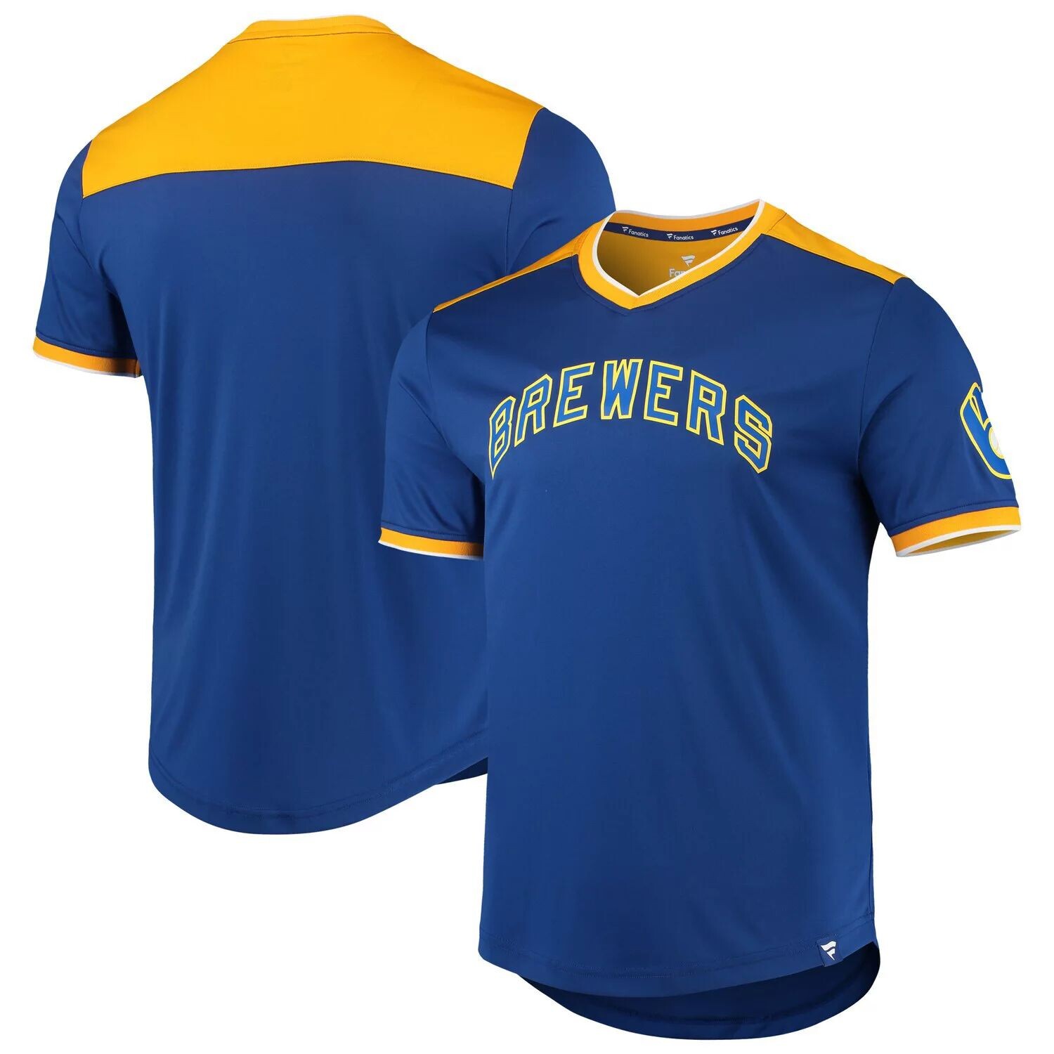 Мужская футболка Fanatics Royal/Gold Milwaukee Brewers True Classics с v-образным вырезом
Мужская футболка Fanatics Royal/Gold Milwaukee Brewers True Classics с v-образным вырезом