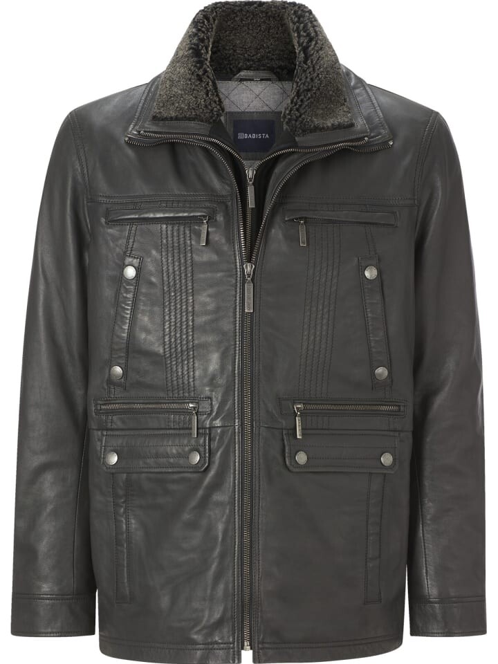 Кожаная куртка BABISTA CLASSUTTI, темно-серый
Кожаная куртка BABISTA CLASSUTTI, темно-серый