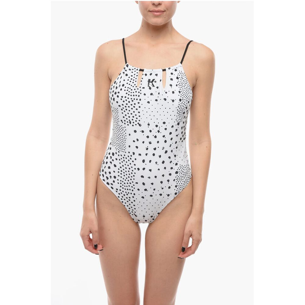 Слитный купальник с открытой спиной и контрастными деталями Karl Lagerfeld, Black and White
Слитный купальник с открытой спиной и контрастными деталями Karl Lagerfeld, Black and White