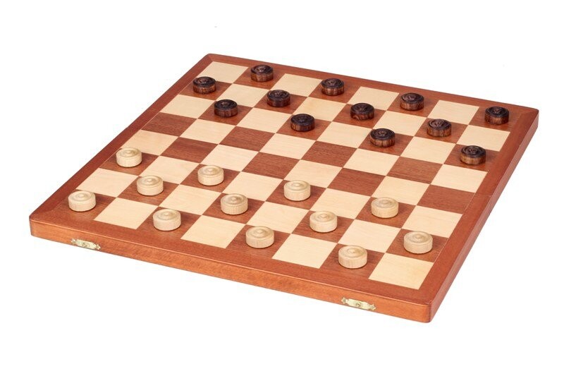 Деревянные английские шашки - 64 квадрата, инкрустация Sunrise Chess & Games
Деревянные английские шашки - 64 квадрата, инкрустация Sunrise Chess & Games