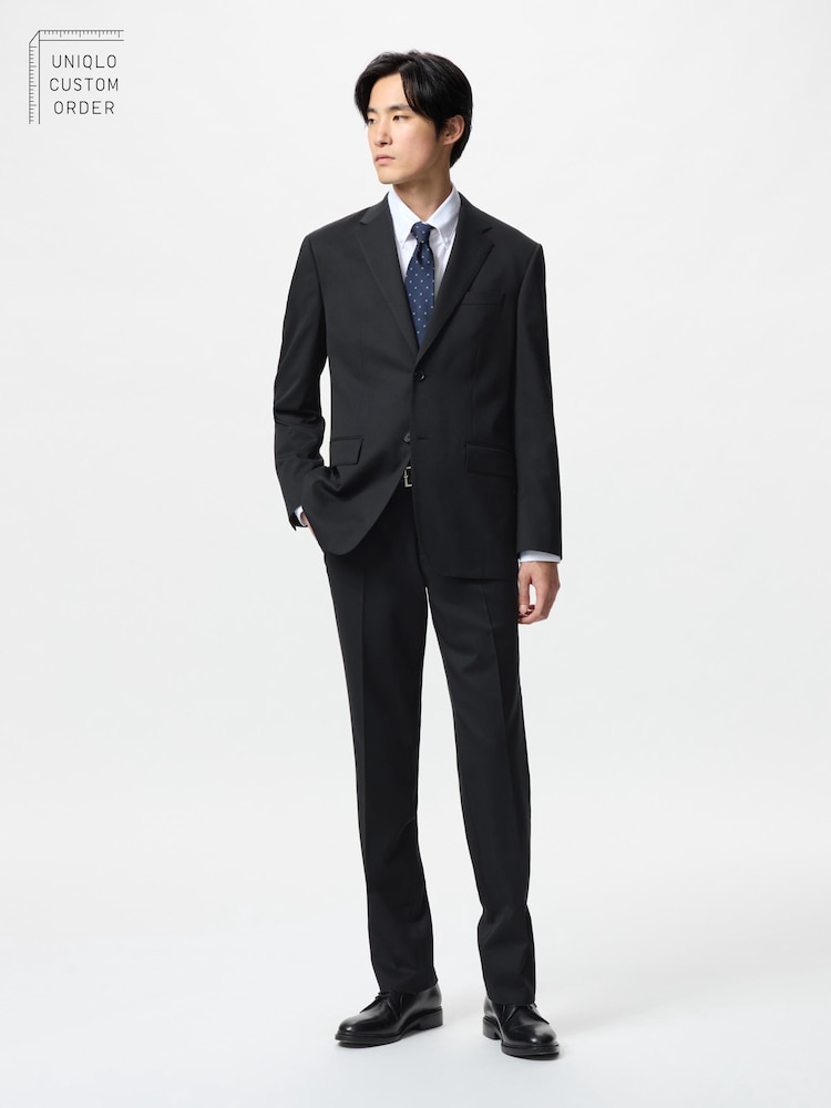 Эластичные шерстяные брюки Uniqlo, черный
Эластичные шерстяные брюки Uniqlo, черный