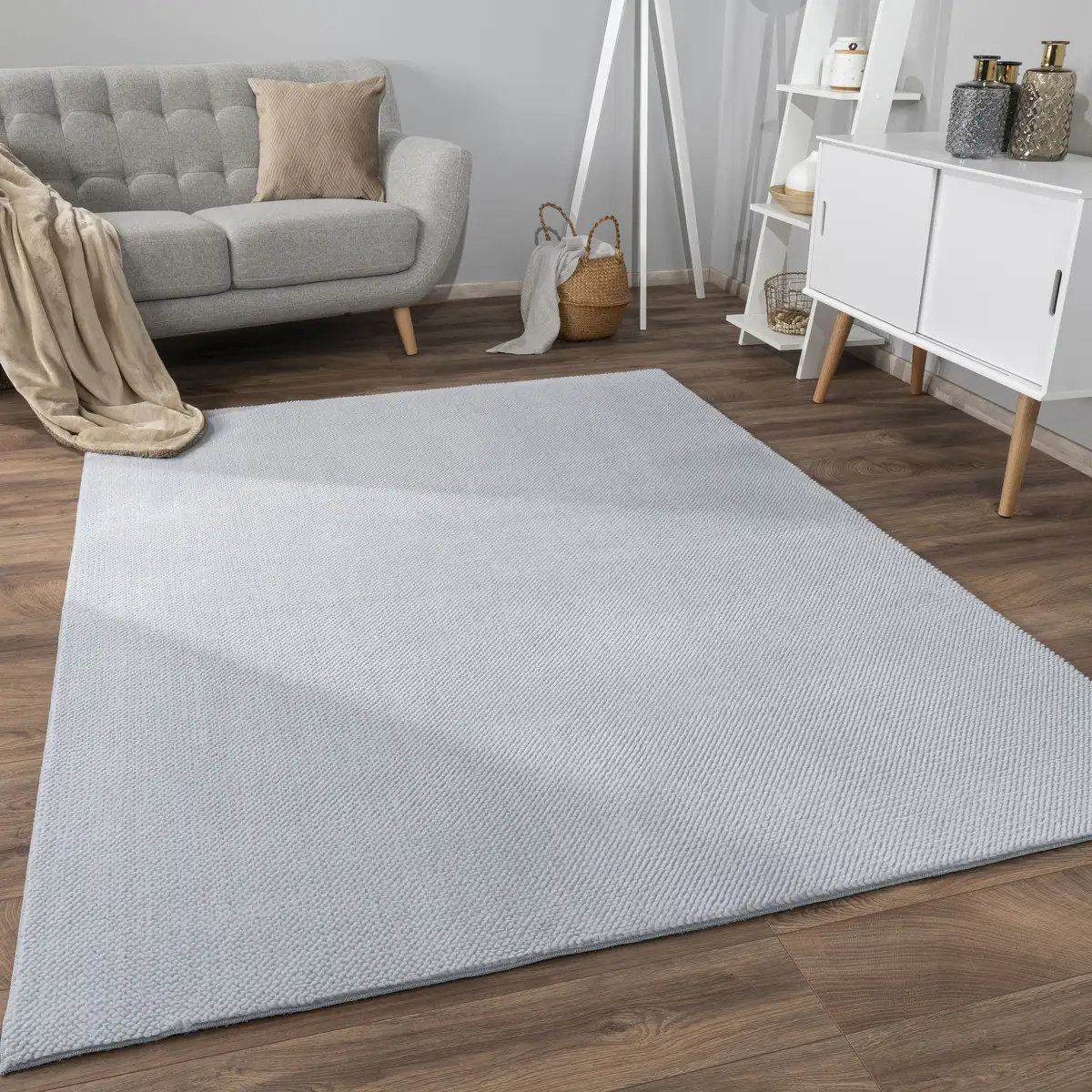 Ковер Paco Home "Sevilla 521", прямоугольный, короткий ворс, однотонный, мягкий и приятный, эффект высокий-низкий, гостиная 160х220 см, серый
Ковер Paco Home "Sevilla 521", прямоугольный, короткий ворс, однотонный, мягкий и приятный, эффект высокий-низкий, гостиная 160х220 см, серый