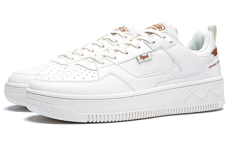 Кеды мужские, обувь для скейтбординга низкая белый/коричневый 361°
Кеды мужские, обувь для скейтбординга низкая белый/коричневый 361°