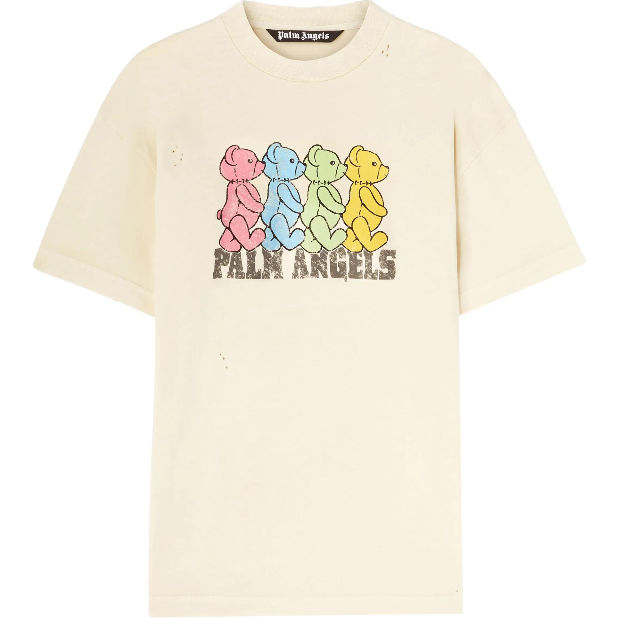 Футболка Crossroads Bears PALM ANGELS, слоновая кость
Футболка Crossroads Bears PALM ANGELS, слоновая кость