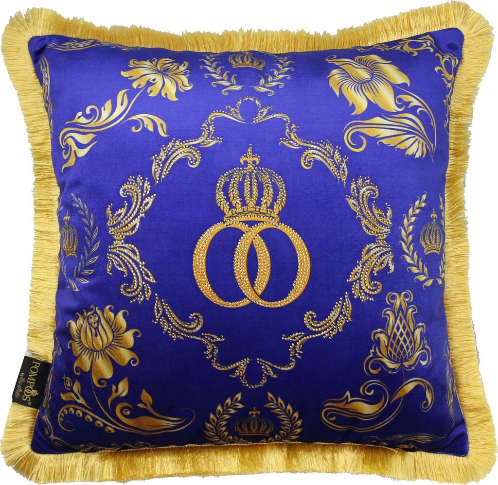 Роскошная подушка Harald Glööckler Pompöös от Casa Padrino Blue / Gold Crown Deluxe со стразами - Подушка Glööckler Baroque
Роскошная подушка Harald Glööckler Pompöös от Casa Padrino Blue / Gold Crown Deluxe со стразами - Подушка Glööckler Baroque