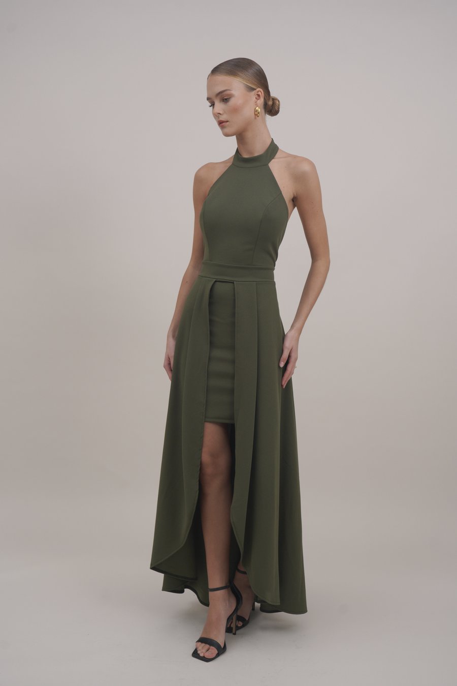 Платье WAL G. YANNY HALTER NECK BODYCON, Khaki Green/Khaki
Платье WAL G. YANNY HALTER NECK BODYCON, Khaki Green/Khaki