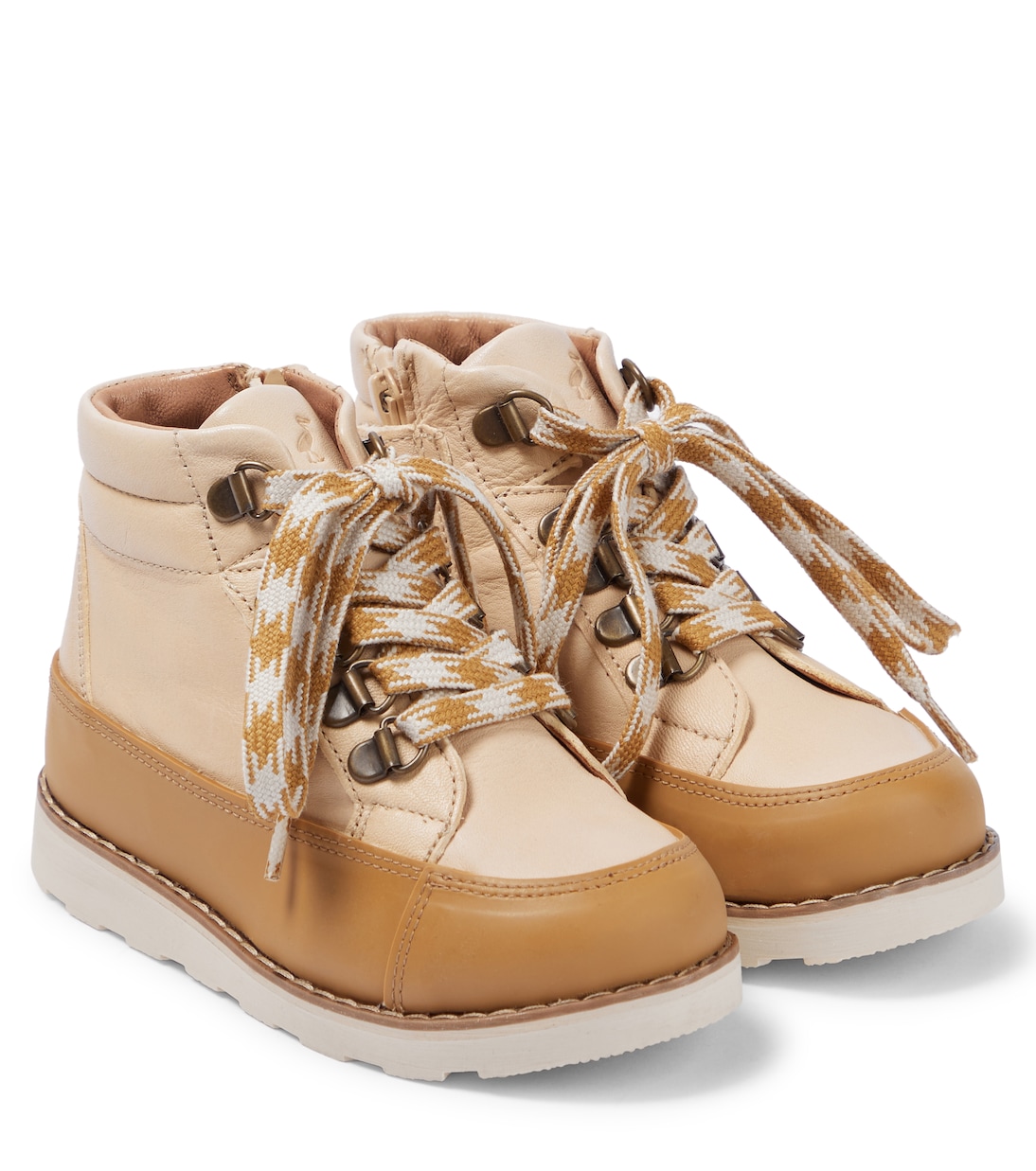 Кожаные сапоги Petit Nord, кремовый
Кожаные сапоги Petit Nord, кремовый