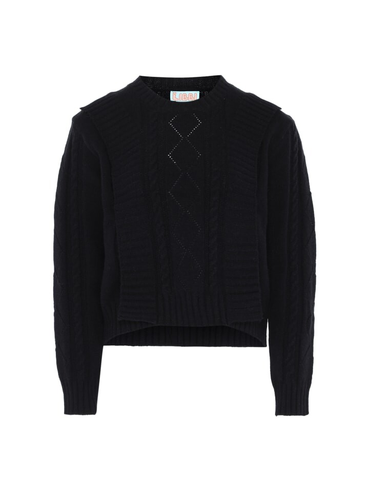 Пуловер Libbi, черный 
Пуловер Libbi, черный