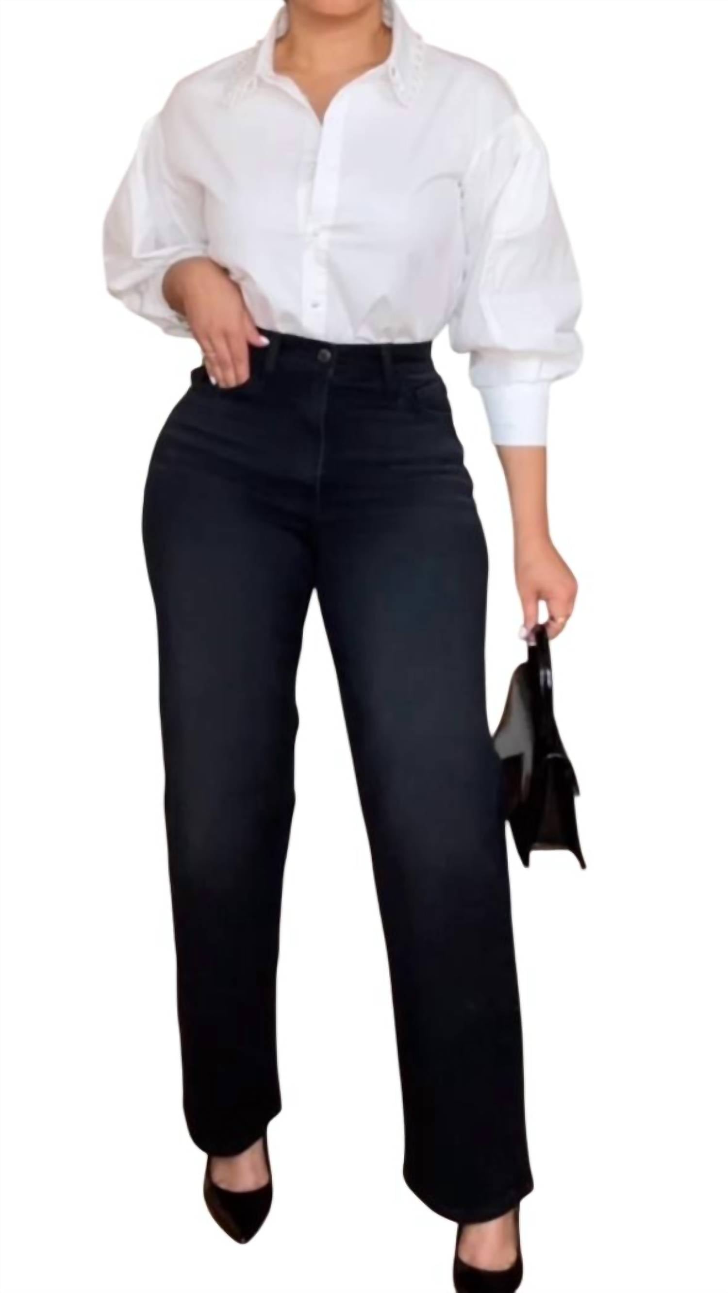 Блузка с жемчужным воротником белая Gracia
Блузка с жемчужным воротником белая Gracia