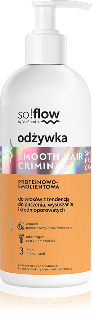 Протеиновый смягчающий кондиционер для вьющихся и сухих волос So!Flow, 300 мл
Протеиновый смягчающий кондиционер для вьющихся и сухих волос So!Flow, 300 мл
