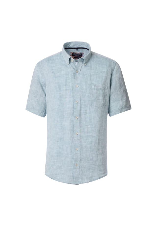 Льняная рубашка простой повседневный крой Casamoda, голубой
Льняная рубашка простой повседневный крой Casamoda, голубой