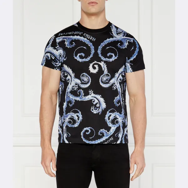 Облегающая футболка Versace, черный
Облегающая футболка Versace, черный