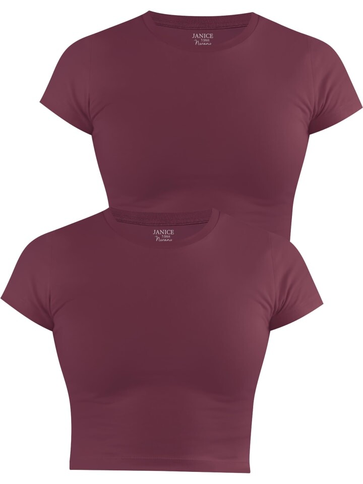 Футболка Janice hochgeschlossen Nerano, цвет burgund
Футболка Janice hochgeschlossen Nerano, цвет burgund