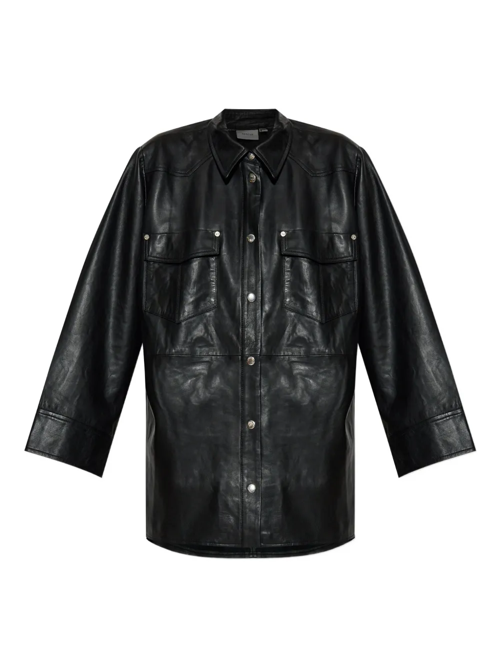 Кожаная рубашка с длинными рукавами Gestuz, черный
Кожаная рубашка с длинными рукавами Gestuz, черный