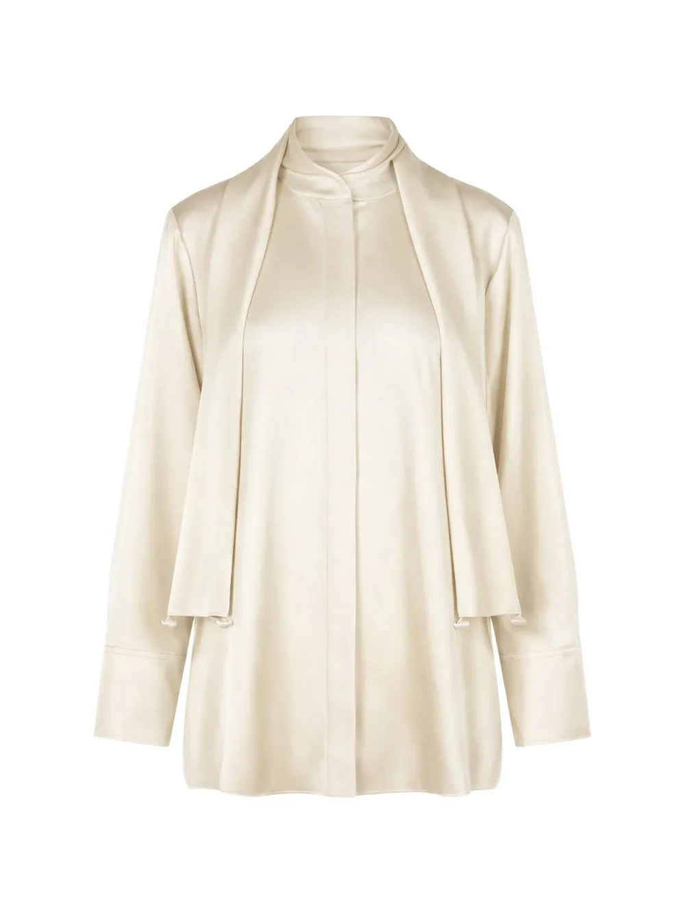 Драпированная блузка Jil Sander, бежевый
Драпированная блузка Jil Sander, бежевый