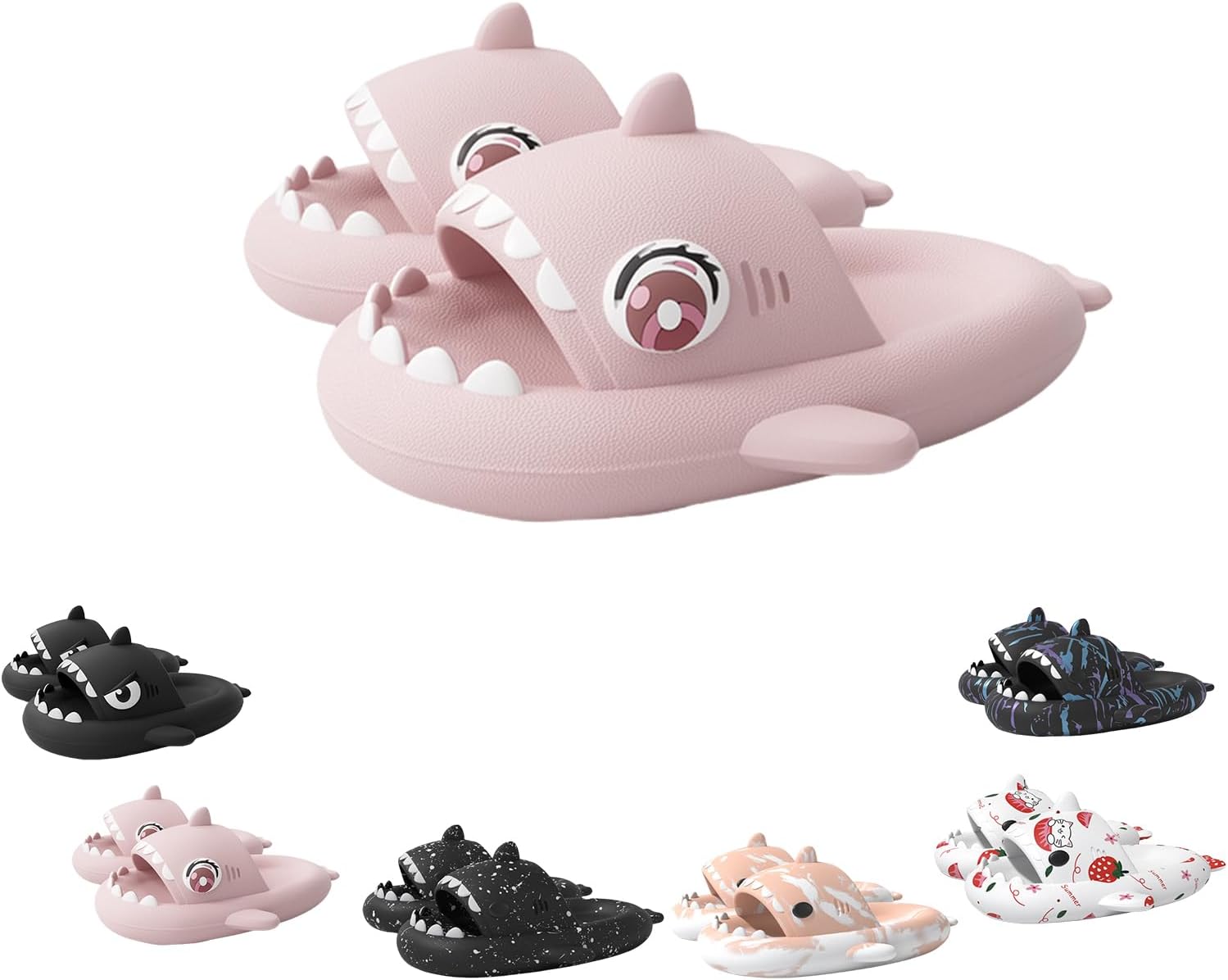 Шлепанцы с изображением акулы, рождественские шлепанцы с акулой, шлепанцы с акулой на Хэллоуин, мультяшные нескользящие шлепанцы с толстой подошвой для женщин и мужчин Generic, розовый
Шлепанцы с изображением акулы, рождественские шлепанцы с акулой, шлепанцы с акулой на Хэллоуин, мультяшные нескользящие шлепанцы с толстой подошвой для женщин и мужчин Generic, розовый