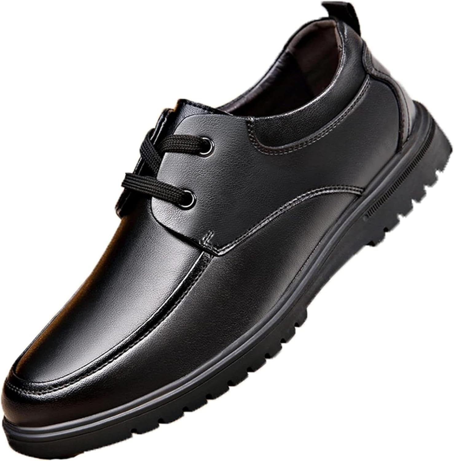 Мужские классические современные повседневные туфли-оксфорды с закругленным носком для свадьбы или работы Generic, черный
Мужские классические современные повседневные туфли-оксфорды с закругленным носком для свадьбы или работы Generic, черный