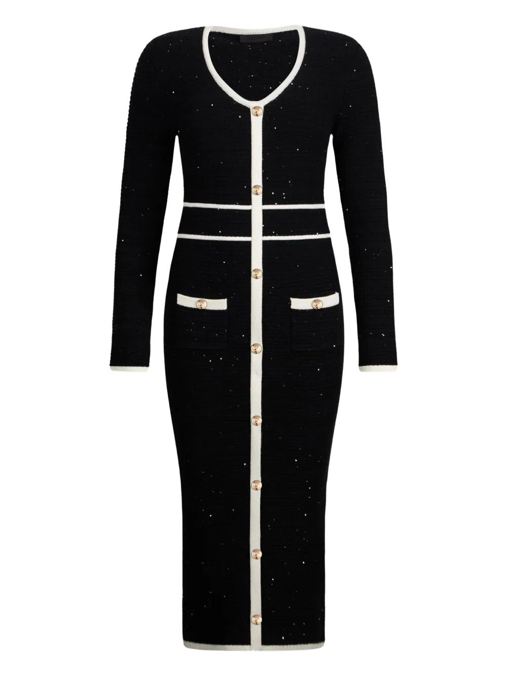Платье миди с пайетками LIU JO, черный
Платье миди с пайетками LIU JO, черный