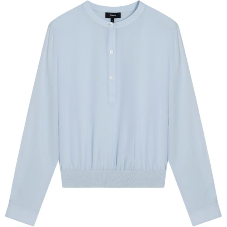 THEORY Рубашка женская морозно-голубая
THEORY Рубашка женская морозно-голубая