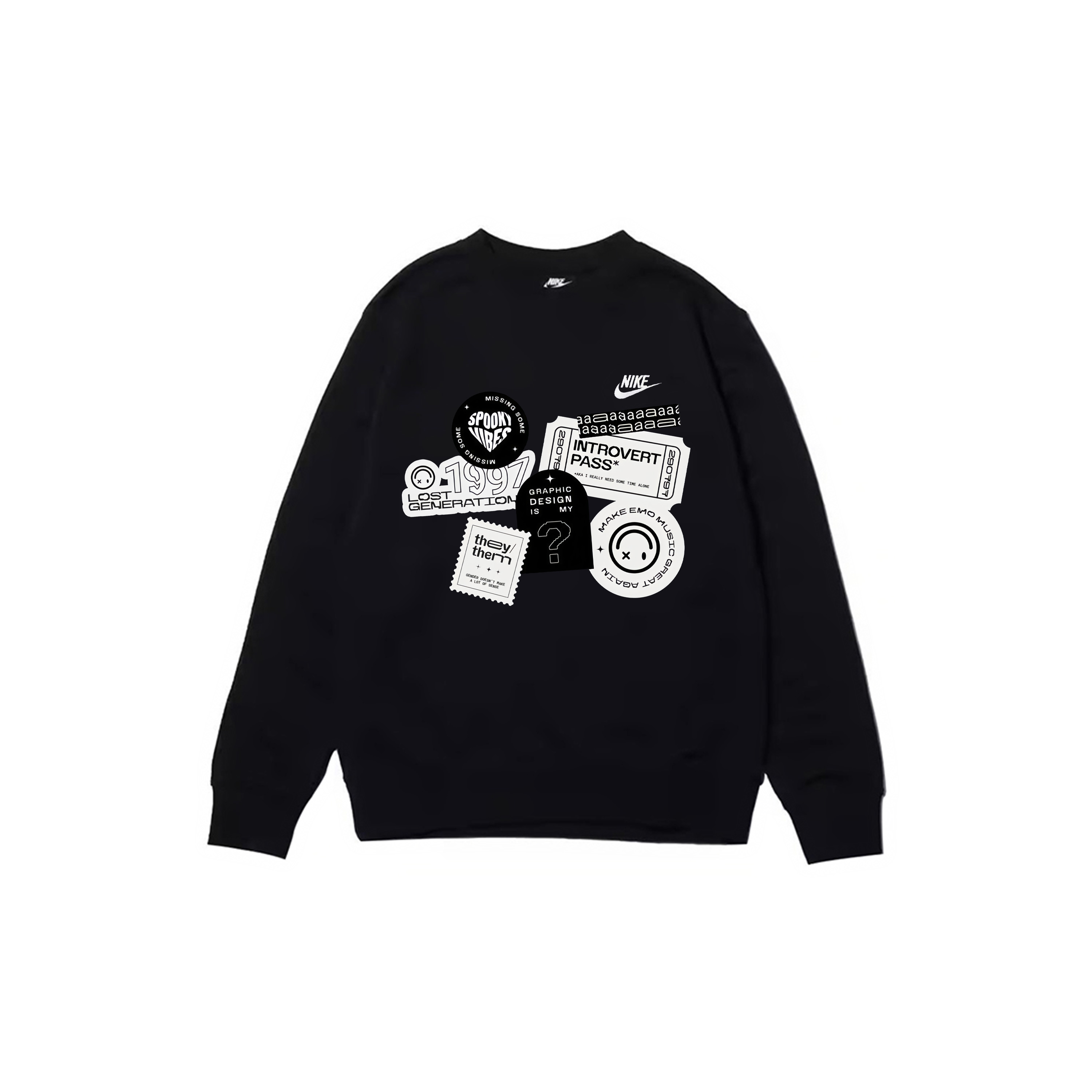 Nike Свитшот мужской черный
Nike Свитшот мужской черный