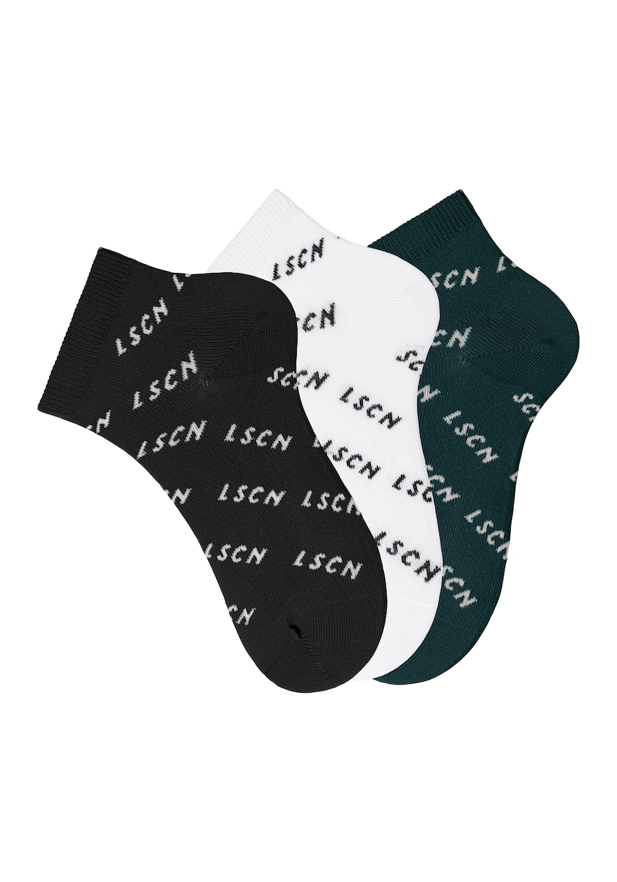 Носки LSCN by LASCANA, темно-зеленый/черный/белый
Носки LSCN by LASCANA, темно-зеленый/черный/белый