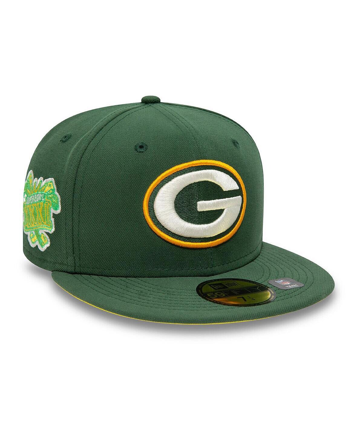 Мужская зеленая приталенная шляпа Green Bay Packers Super Bowl XXXI Citrus Pop 59FIFTY New Era
Мужская зеленая приталенная шляпа Green Bay Packers Super Bowl XXXI Citrus Pop 59FIFTY New Era