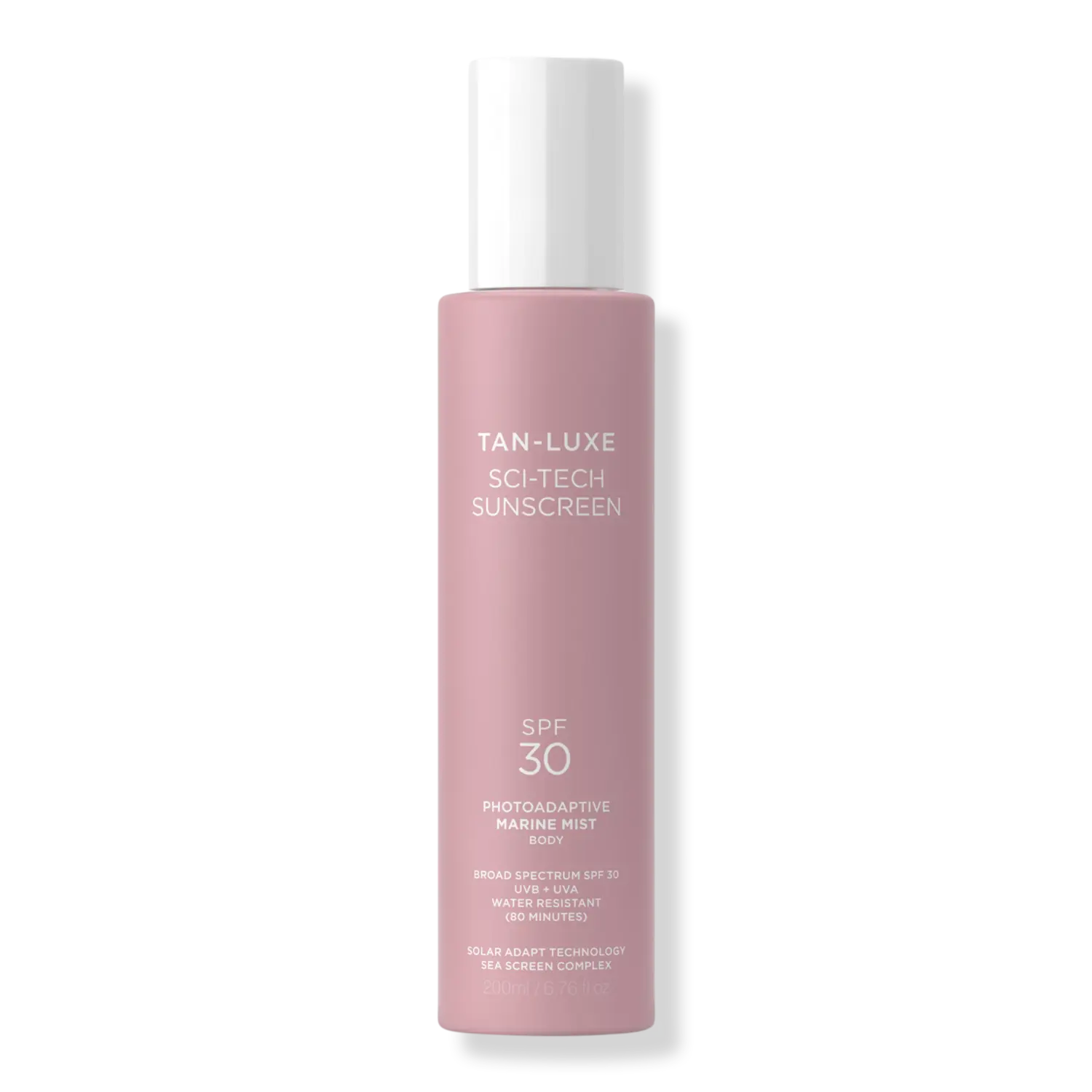 Солнцезащитный спрей для тела Sci-Tech Sunscreen Photoadaptive Marine Body Mist SPF 30 TAN-LUXE
Солнцезащитный спрей для тела Sci-Tech Sunscreen Photoadaptive Marine Body Mist SPF 30 TAN-LUXE