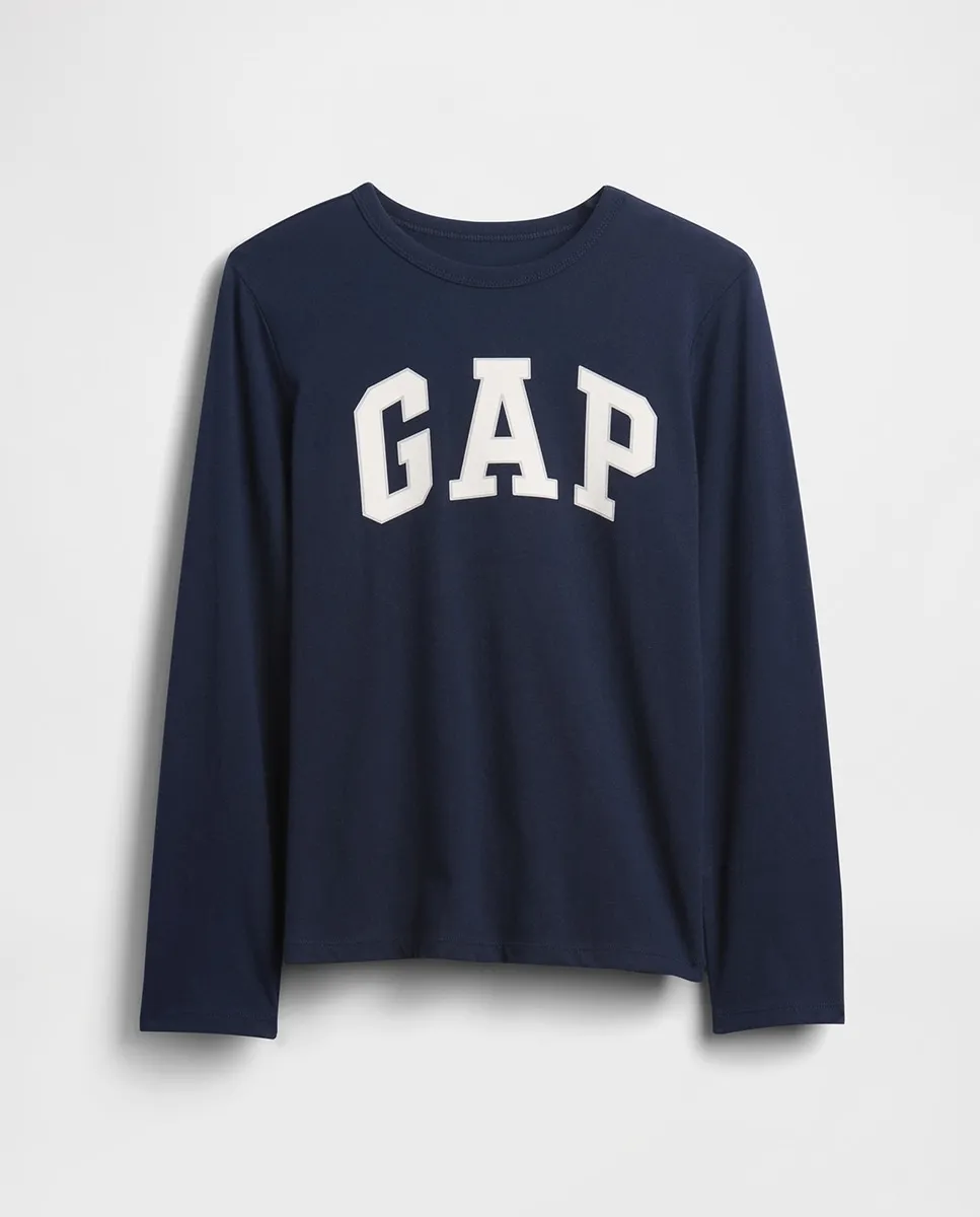 Детская футболка с логотипом Gap, темно-синий
Детская футболка с логотипом Gap, темно-синий