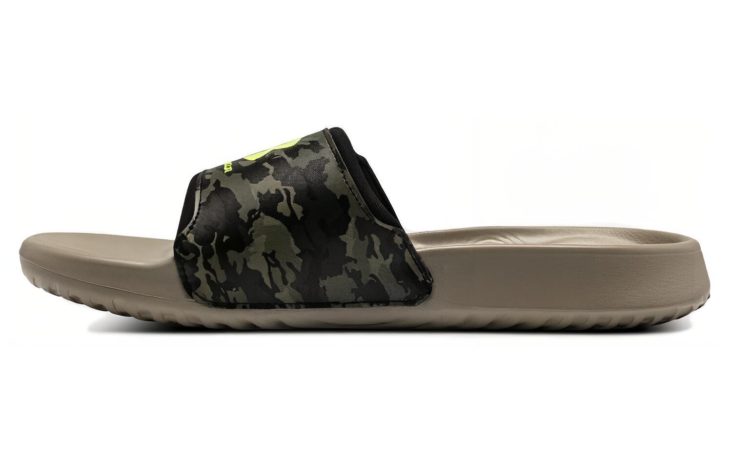 Шлепанцы серии Ignite мужские Forest Dog коричневые серые Under Armour
Шлепанцы серии Ignite мужские Forest Dog коричневые серые Under Armour