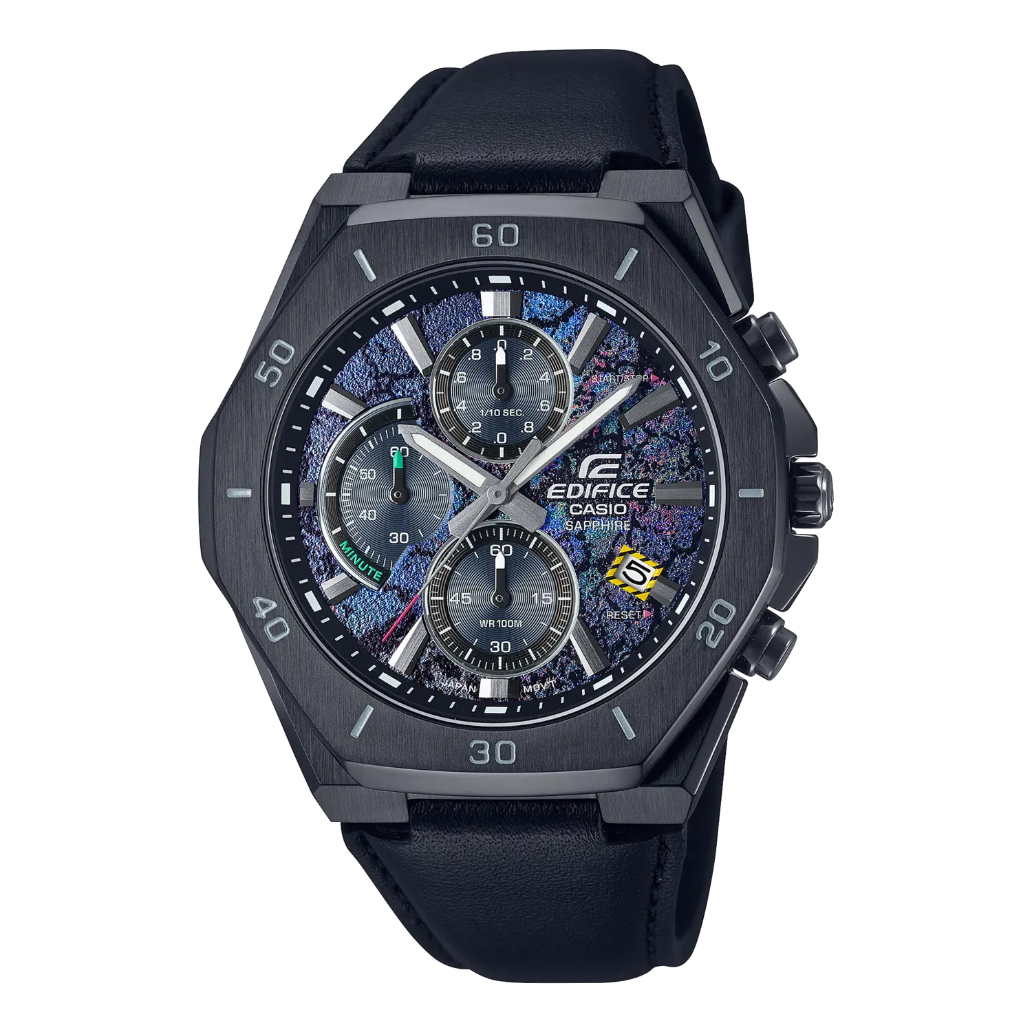 CASIO Часы Men EDIFICE Blue Watch, Black Purple Watch Dial
CASIO Часы Men EDIFICE Blue Watch, Black Purple Watch Dial