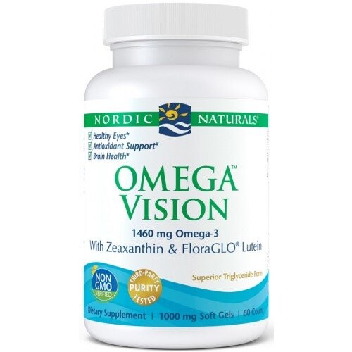 Nordic Naturals, Omega Vision с лютеином и зеантаксином, 60 мягких капсул
Nordic Naturals, Omega Vision с лютеином и зеантаксином, 60 мягких капсул
